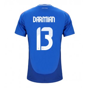 Italija Matteo Darmian #13 Domaci Dres EP 2024 Kratak Rukavima